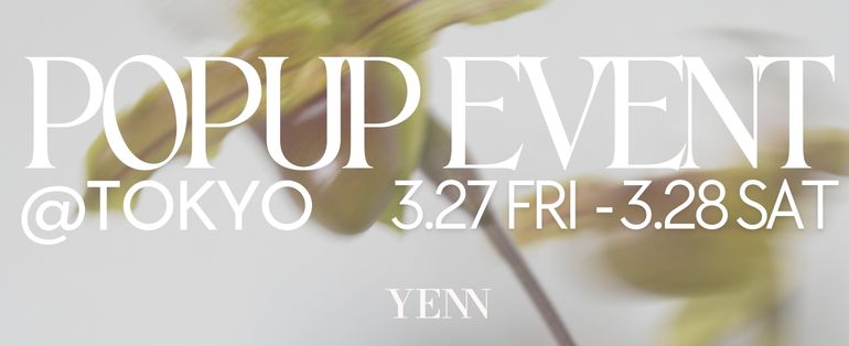 YENN POP UP 2026.3.27 - 3.28