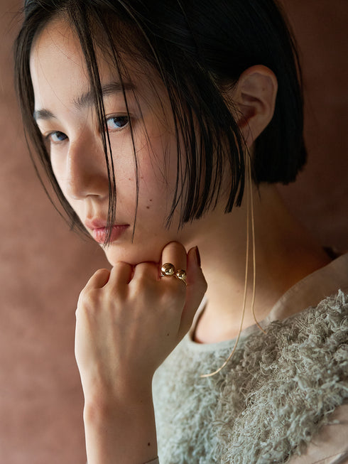 ロングチェーン2WAYピアス /0052-253-2SH