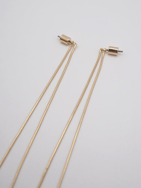 ロングチェーン2WAYピアス /0052-253-2SH