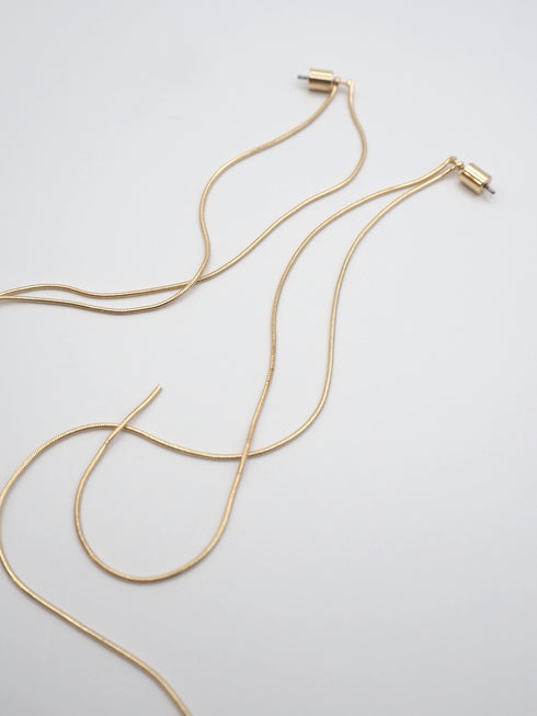 ロングチェーン2WAYピアス /0052-253-2SH