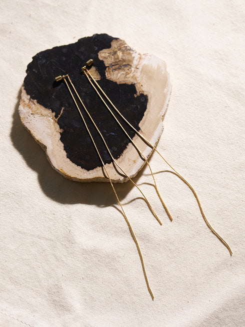 ロングチェーン2WAYピアス /0052-253-2SH