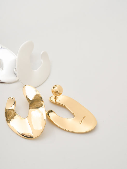 ニュアンスプレートピアス /0052-262RT