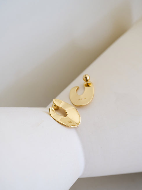 ニュアンスプレートピアス /0052-262RT