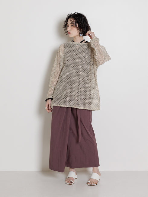 ニュアンスプレートピアス /0052-262RT