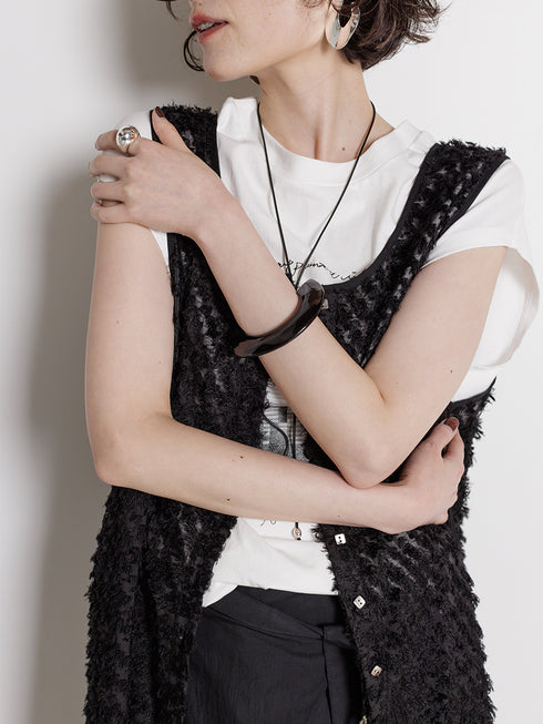 ニュアンスプレートピアス /0052-262RT