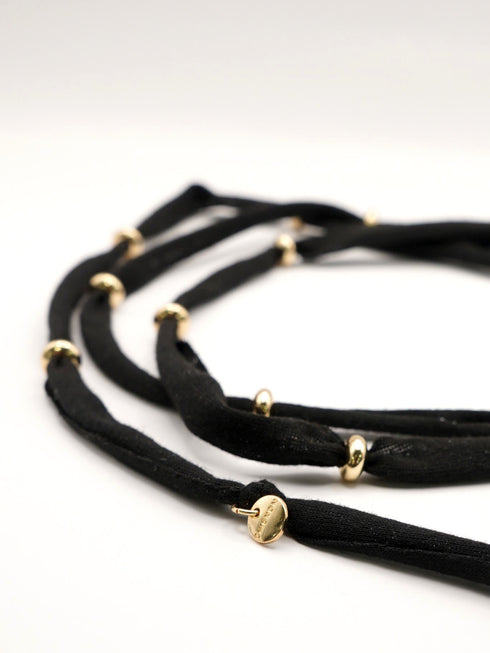 メタルビーズソフトチョーカー /0054-116RT