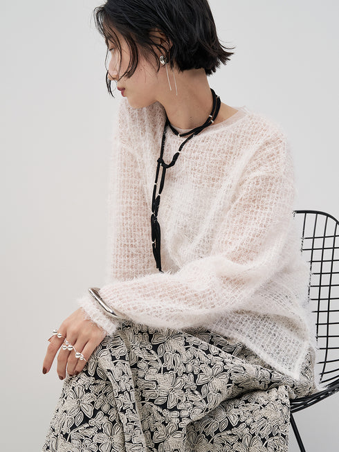 メタルビーズソフトチョーカー /0054-116RT