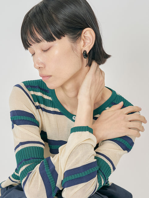 ミニエポフープピアス /0061-123RT