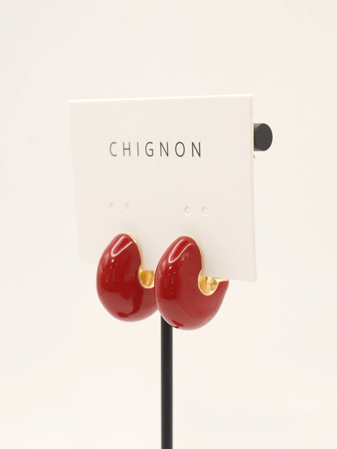 ミニエポフープピアス /0061-123RT