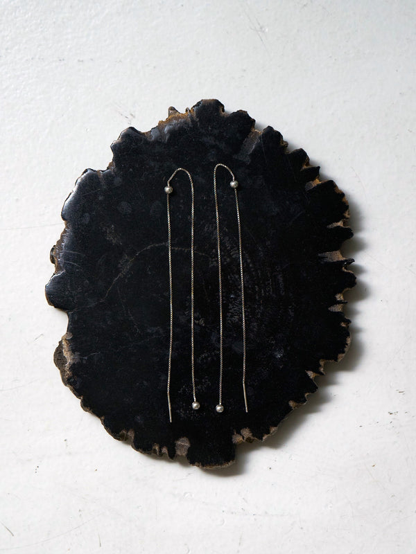 【 予約:4月下旬 】SV925ボックスチェーンアメリカンピアス /0062-434SH