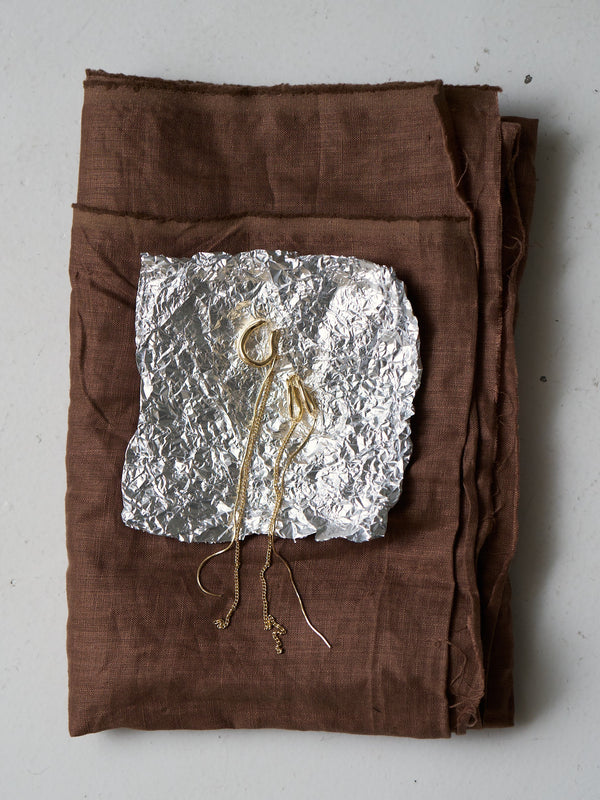 【 予約:4月下旬 】ダブルラインチェーンイヤカフセット /0062-435SH