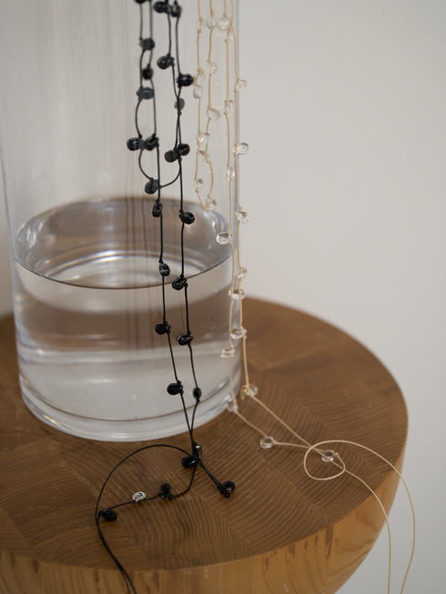 【 予約:4月下旬 】ドロップガラスコードNL / 0062-437SH /【 BK×BK 】