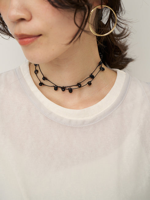 【 予約:4月下旬 】ドロップガラスコードNL / 0062-437SH /【 BK×BK 】