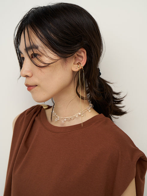 【 予約:4月下旬 】ドロップガラスコードNL / 0062-437SH /【 BK×BK 】