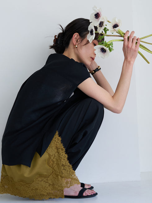 【 予約:6月上旬 】トライアングルカーブラップピアス /0063-731SH