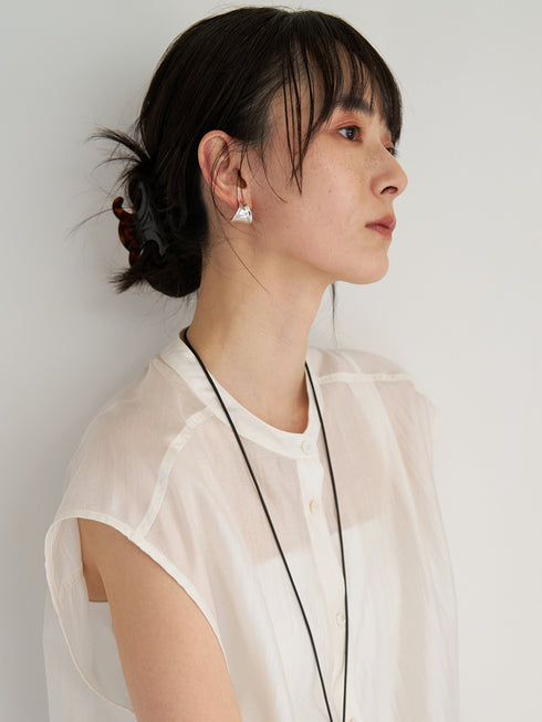 【 予約:6月上旬 】トライアングルカーブラップピアス /0063-731SH