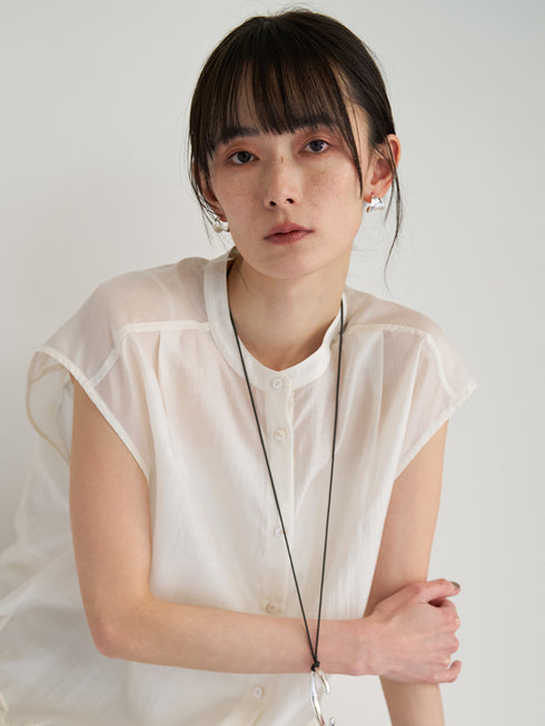 【 予約:6月上旬 】トライアングルカーブラップピアス /0063-731SH