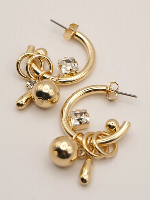 【 予約:6月上旬 】ジングルフープピアス /0063-732SH