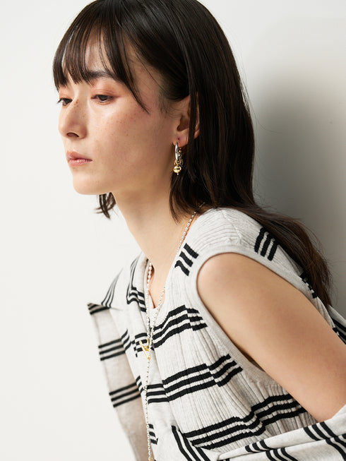 【 予約:6月上旬 】ジングルフープピアス /0063-732SH