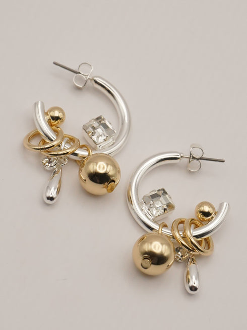 【 予約:6月上旬 】ジングルフープピアス /0063-732SH