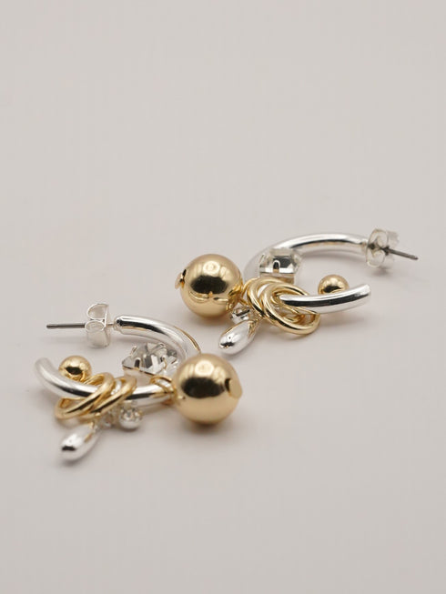 【 予約:6月上旬 】ジングルフープピアス /0063-732SH