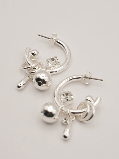 【 予約:6月上旬 】ジングルフープピアス /0063-732SH