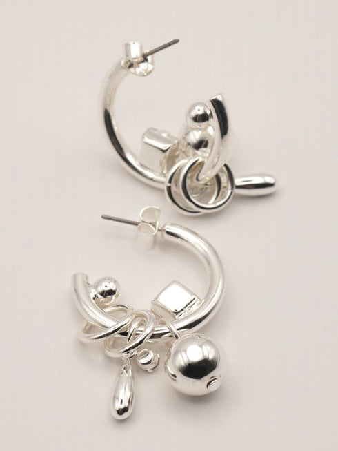 【 予約:6月上旬 】ジングルフープピアス /0063-732SH