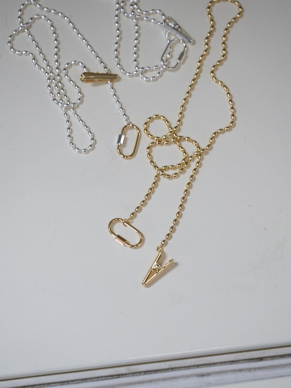 【 予約:6月上旬 】オーバルボールチェーンクリップNL /0063-734SH