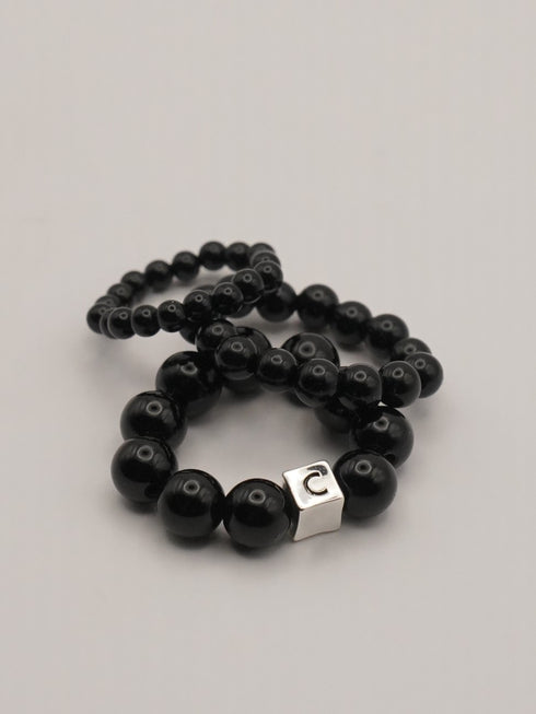 【 予約:6月上旬 】丸玉リング3レイヤーセット /0063-736SH