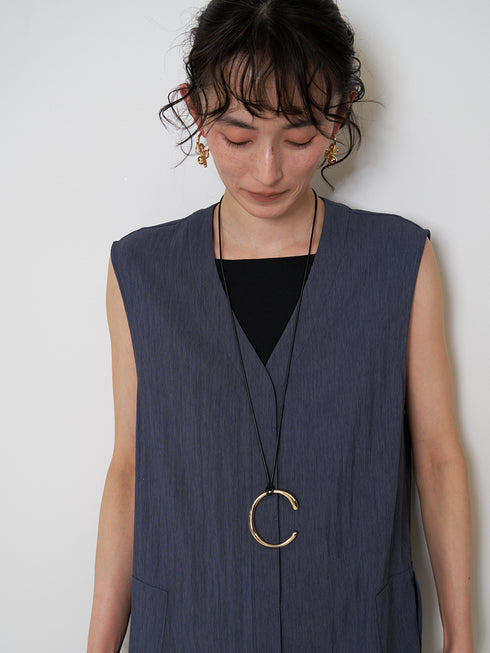 【 予約:6月上旬 】Cバングル&ネックレス /0063-737SH