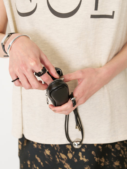 【 予約:6月上旬 】ポーチネックレス&キーホルダー /0063-739SH