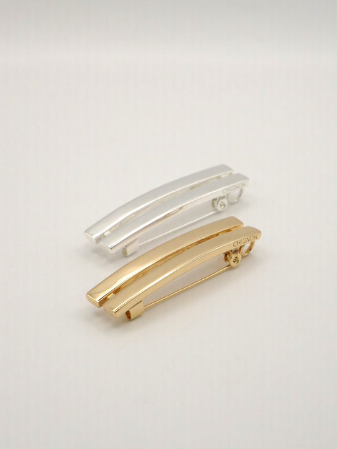 【 予約:8月中旬 】ダブルバーブローチ&ネックレス /0064-175SH