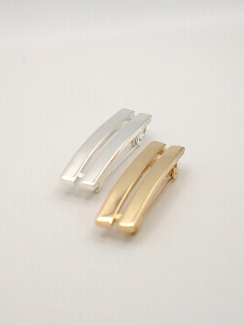 【 予約:8月中旬 】ダブルバーブローチ&ネックレス /0064-175SH