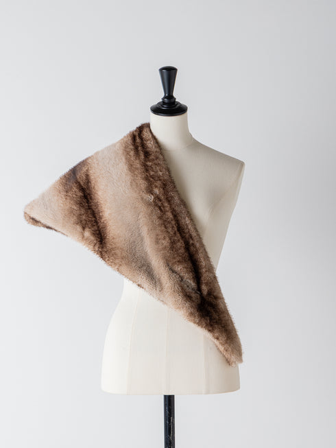 【 予約:10月中旬 】FAUX FUR SCARF /Y264-01116