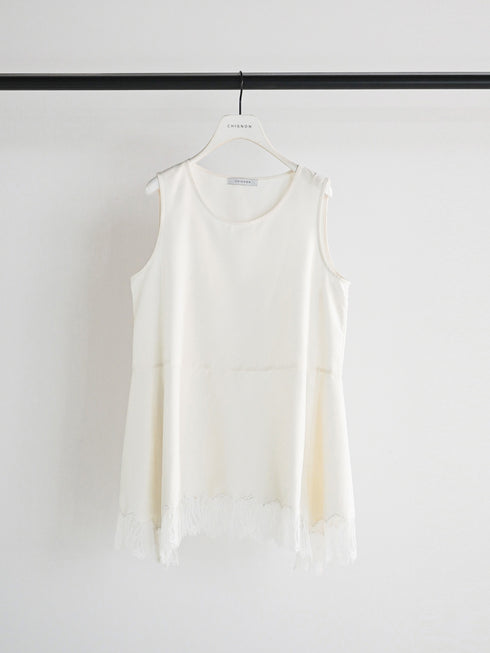 【 予約:5月上旬】ヘムレースサテンタンク / 1561-061-2NH