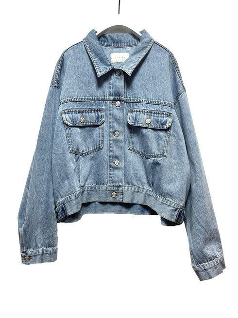 ワイドデニムJK /4854-062BT