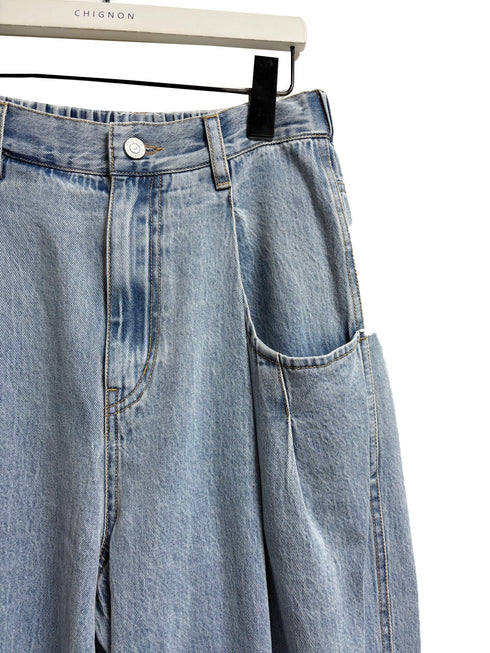 タックポケットデニムPT /3854-063BT