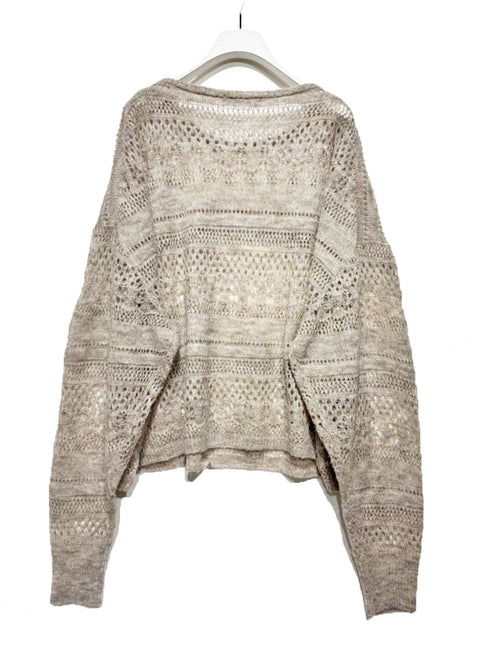 シアーボリュームスカシニットPO /9554-075JR