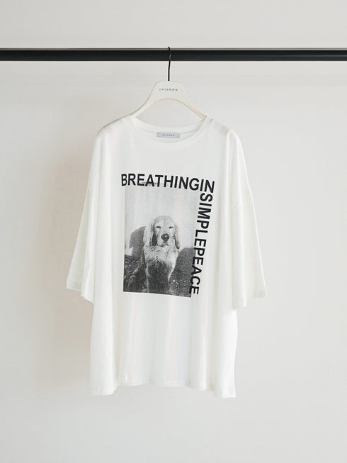 アニマルフォト”DOG”Tee / 8461-100KK