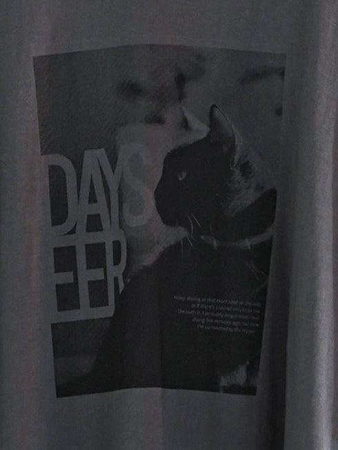 アニマルフォト”CAT”Tee / 8461-101KK