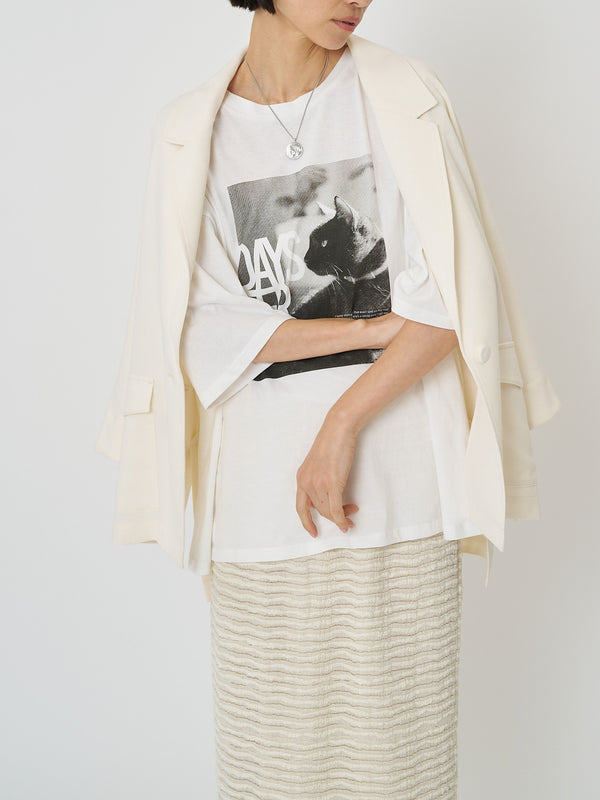 アニマルフォト”CAT”Tee / 8461-101KK