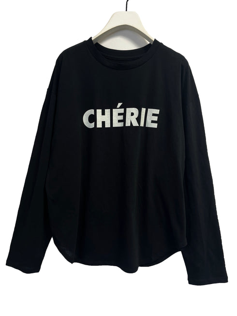”CHERIE”シンプルロゴT /8454-104KK