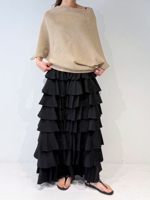 【 予約:4月下旬 】サテンティアードSK /M262-28068