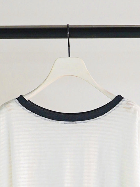 【 予約:4月中旬】シアーボーダーTee / 8461-107-2KK