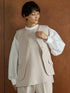 ボリューム袖ハイネックBL /1236-524-2MK