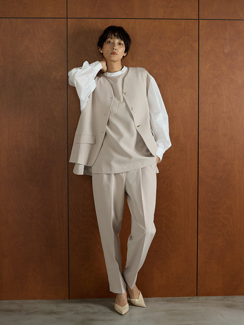 ボリューム袖ハイネックBL /1236-524-2MK