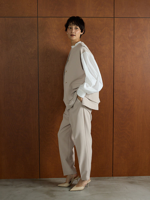 ボリューム袖ハイネックBL /1236-524-2MK