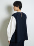 【 予約:11月下~12/上旬 】ボリューム袖ハイネックBL /1236-524BMK