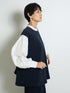 ボリューム袖ハイネックBL /1236-524-2MK