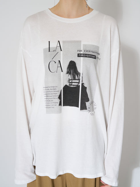 OFF PHOTOプリントロンTEE / 8464-154KK
